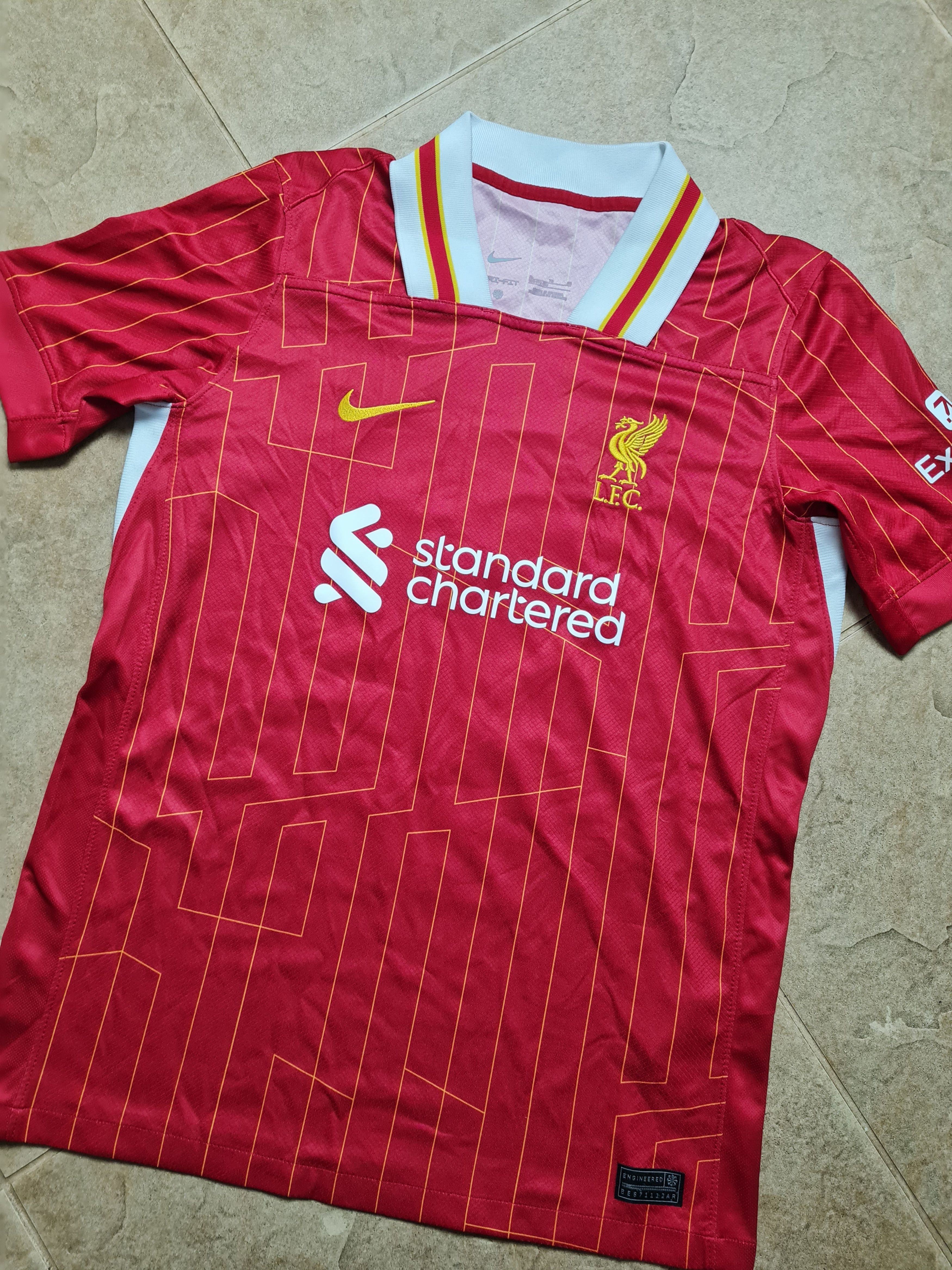 Nike Nike Liverpool 2024/2025 Home Shirt Soccer Red FN9154-688 Size US S / EU 44-46 / 1 - 1 Thumbnail
