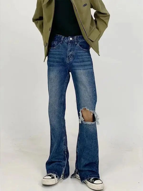 Vintage Retro punk denim pants Size US 32 / EU 48 - 7 Thumbnail