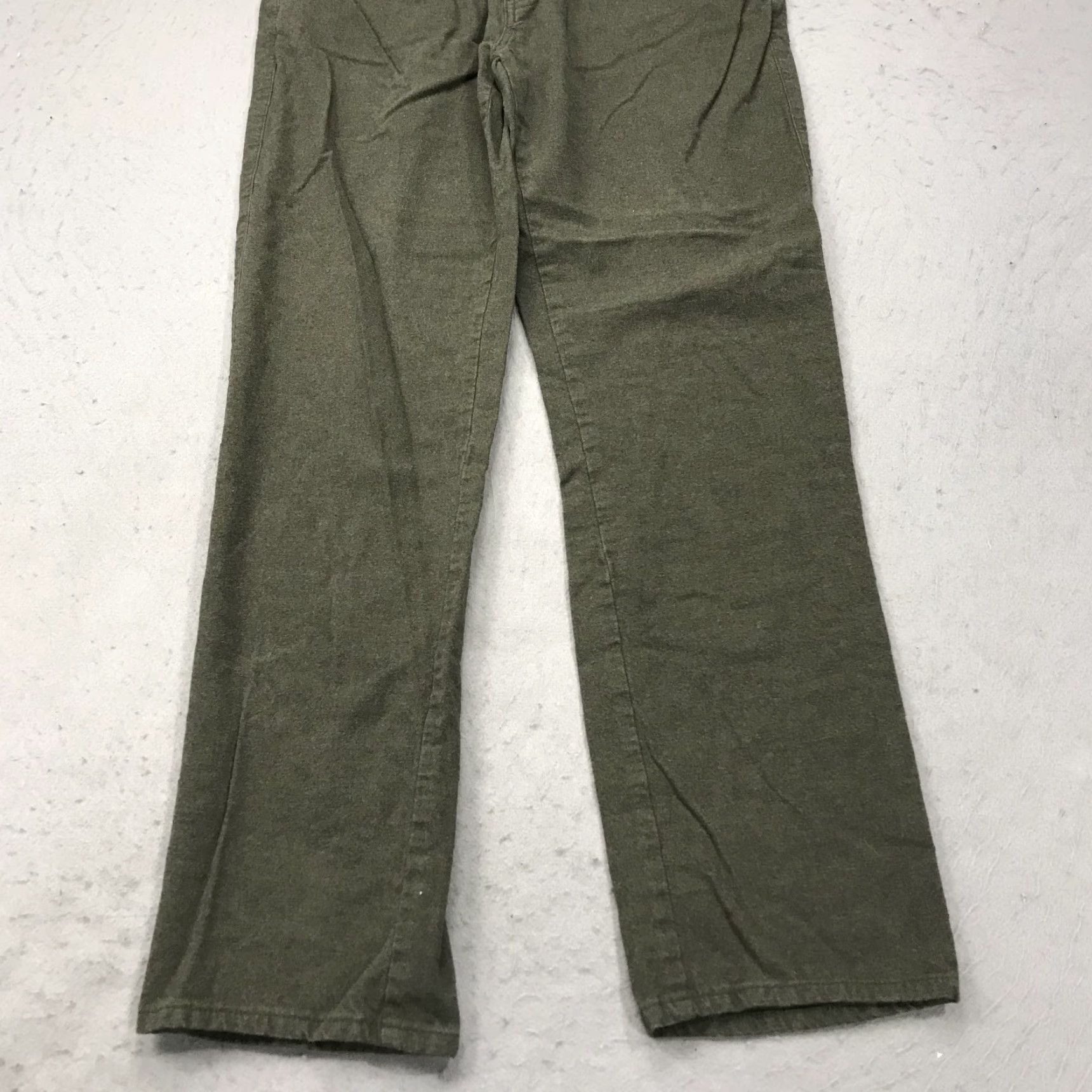 Peter Millar Peter Millar Pants Mens 34x29 Olive Green Flannel Five Pocket Pant Casual Chino Shirt? Size US 34 / EU 50 - 3 Thumbnail