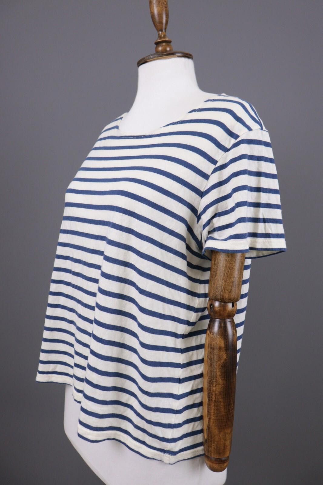 Designer Gudrun Sjoden Multicolor Striped Relaxed Blouse Shirt Size L Size L / US 10 / IT 46 - 7 Thumbnail