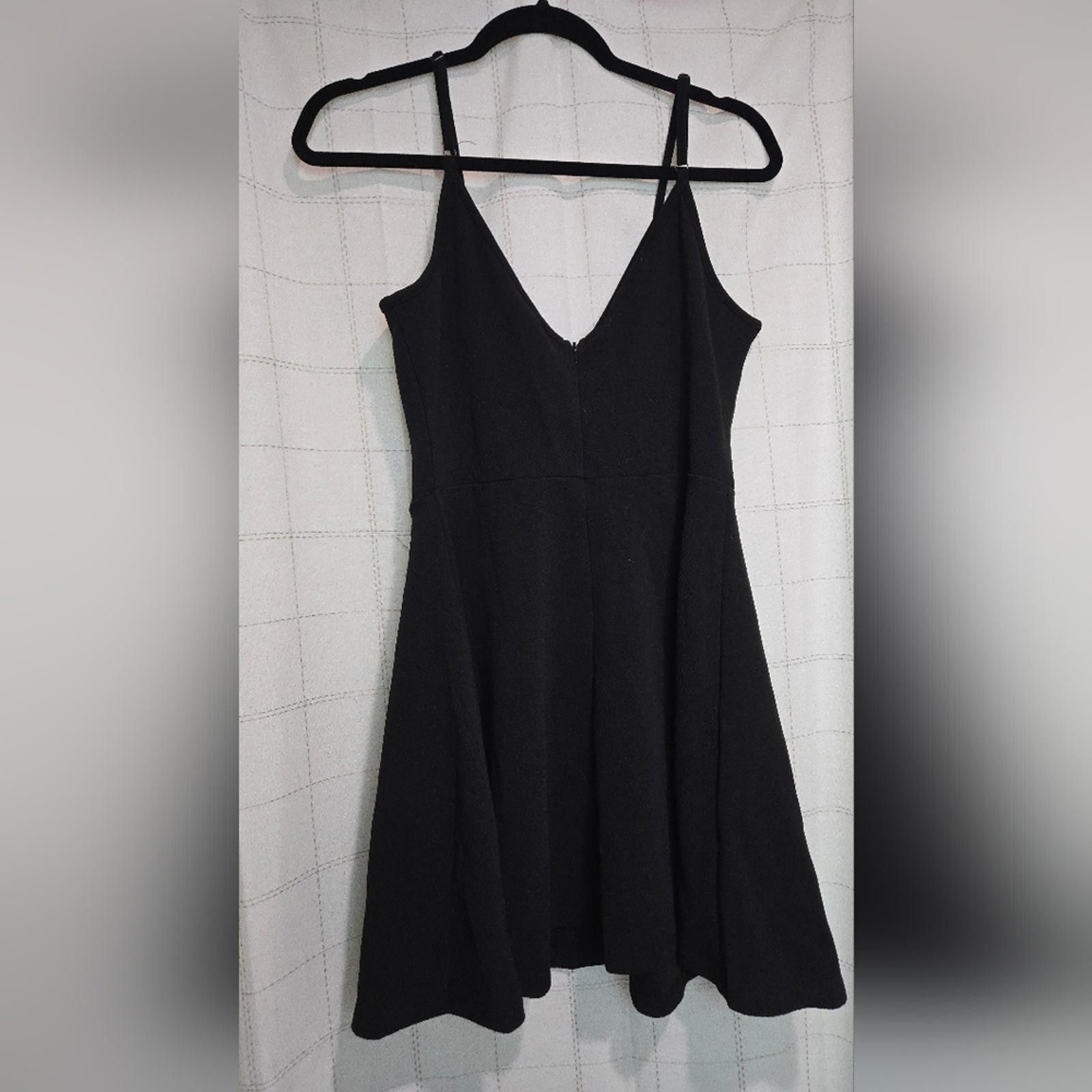 Other NWOT Black Mini Dress Size L / US 10 / IT 46 - 4 Thumbnail