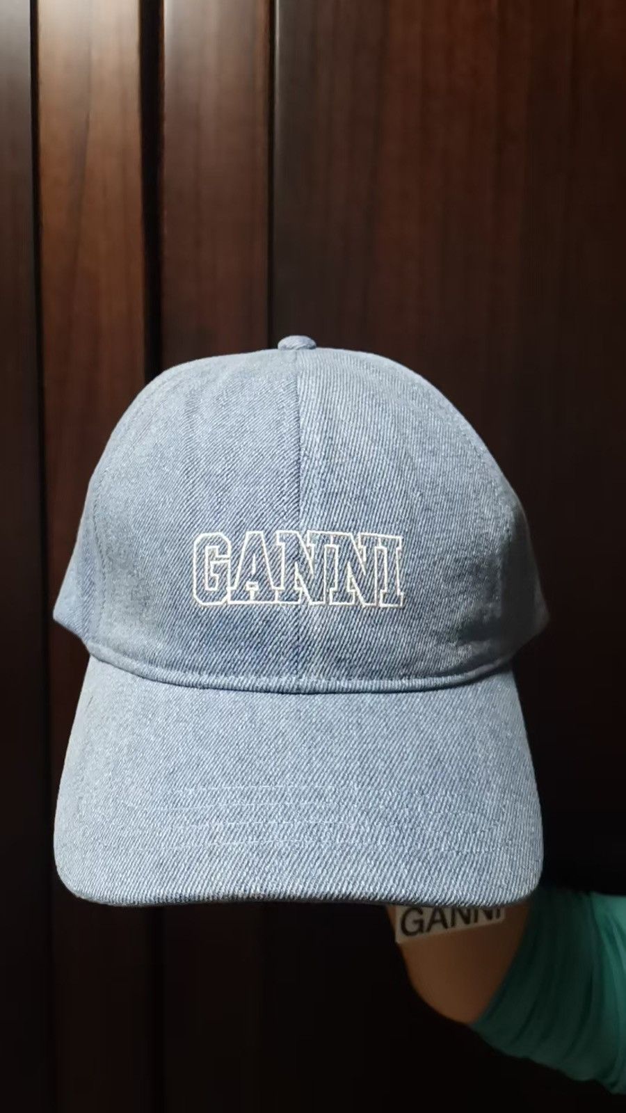Ganni Iconic Logo Cap Size ONE SIZE - 1 Thumbnail