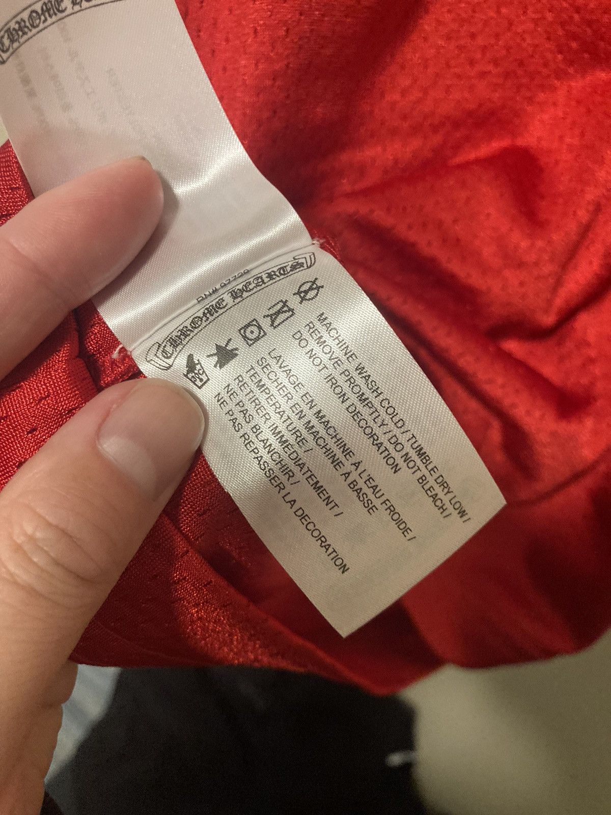 Chrome Hearts × Matty Boy Chrome hearts x matty boy stadium jersey size L red Size US L / EU 52-54 / 3 - 6 Thumbnail