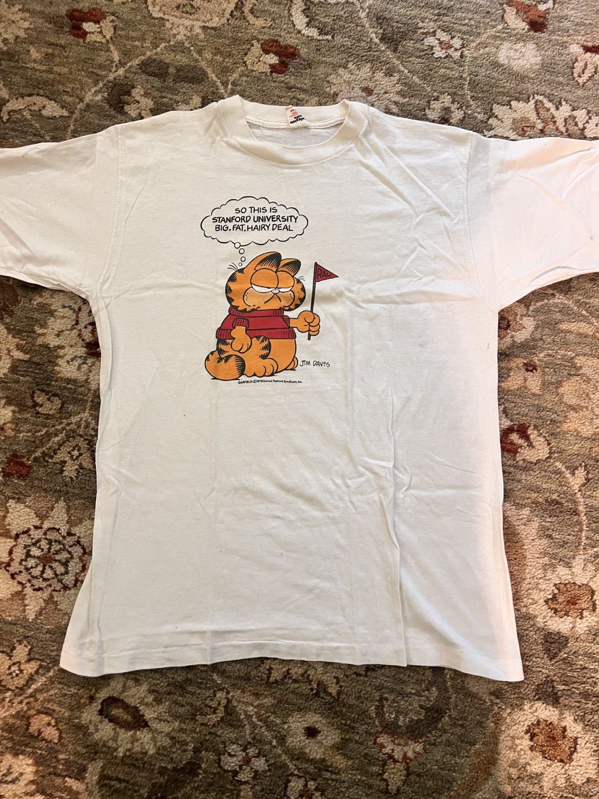 Other Vintage Stanford University Garfield Shirt Size US M / EU 48-50 / 2 - 1 Thumbnail