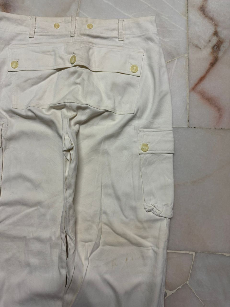20471120 Rare💥G G G Pour Homme Cargo Monkey Pants Baggy Made in Japan Size US 33 - 16 Thumbnail