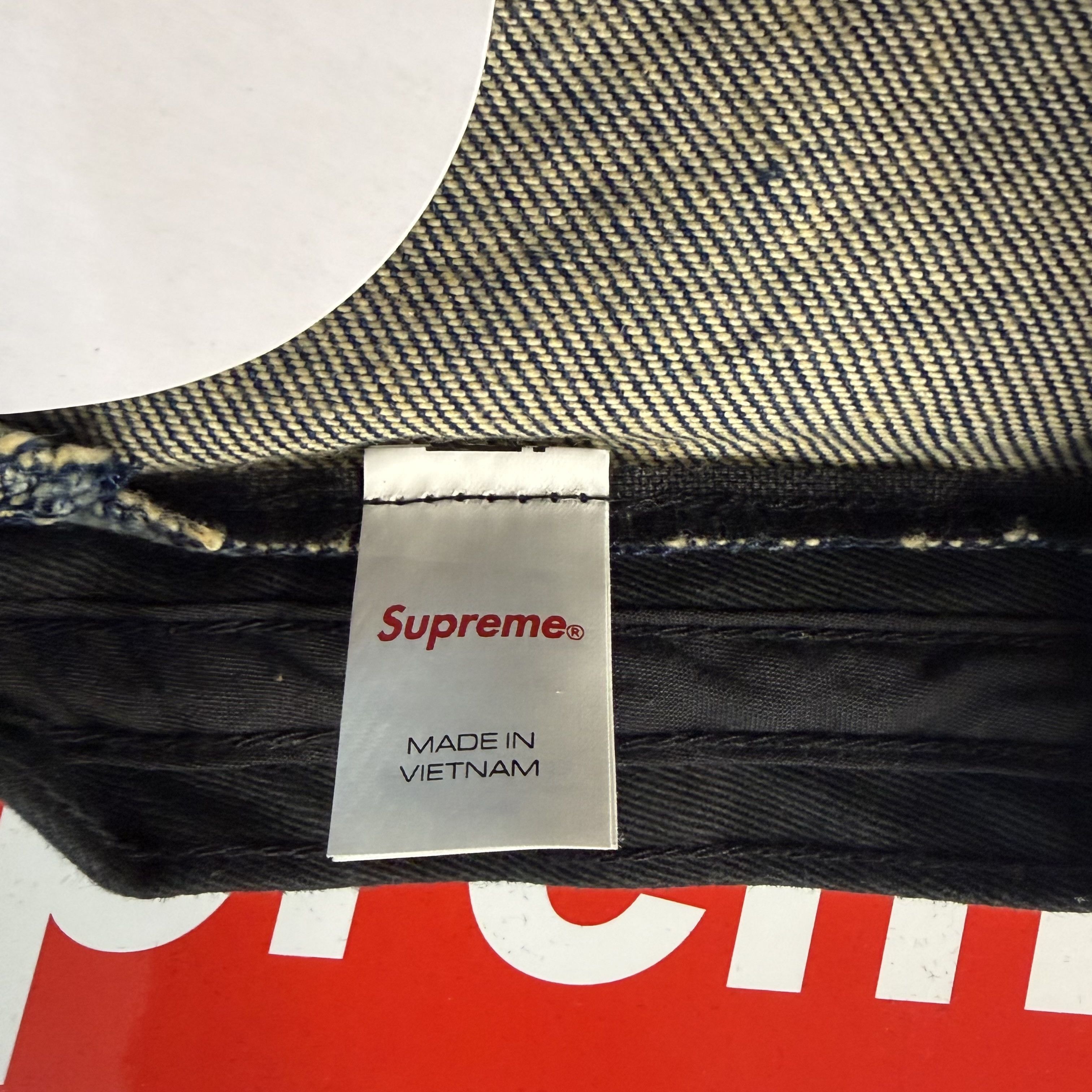 Supreme Denim Camp Cap Snake Color Way FW24 Size ONE SIZE - 8 Thumbnail