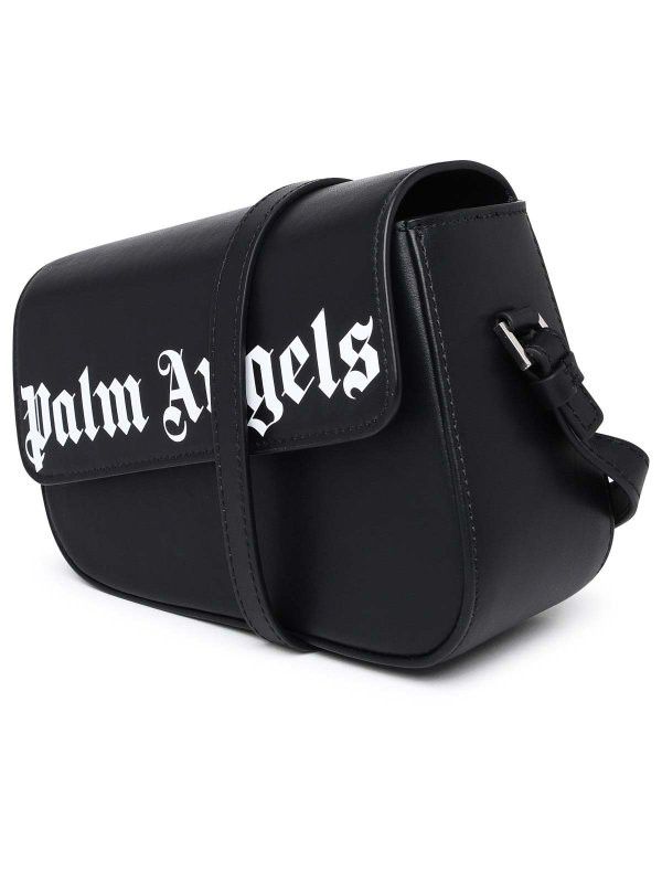 Palm Angels o1y1125 Size : OS / Logo Handbag in Black Size ONE SIZE - 2 Thumbnail
