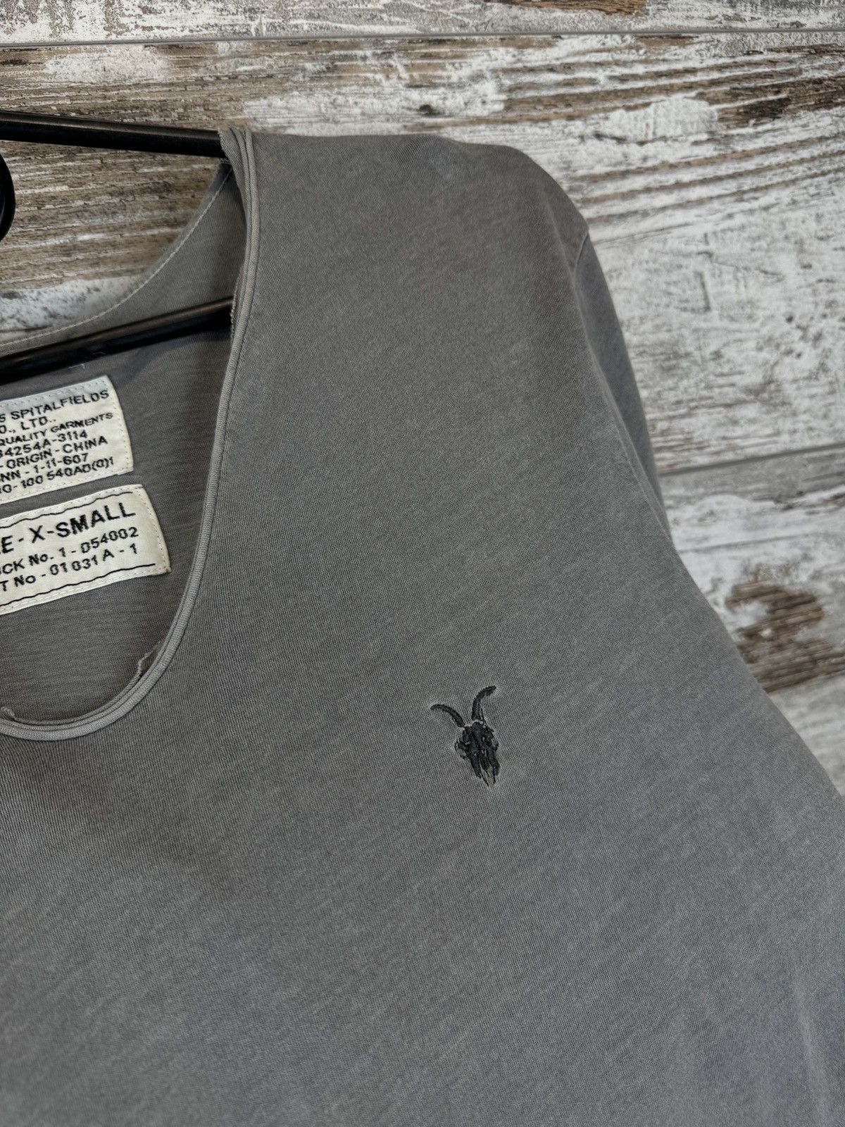Allsaints × Japanese Brand Mens AllSaints Tonic Scoop T Shirt streetwear y2k Japanese Size US S / EU 44-46 / 1 - 5 Thumbnail