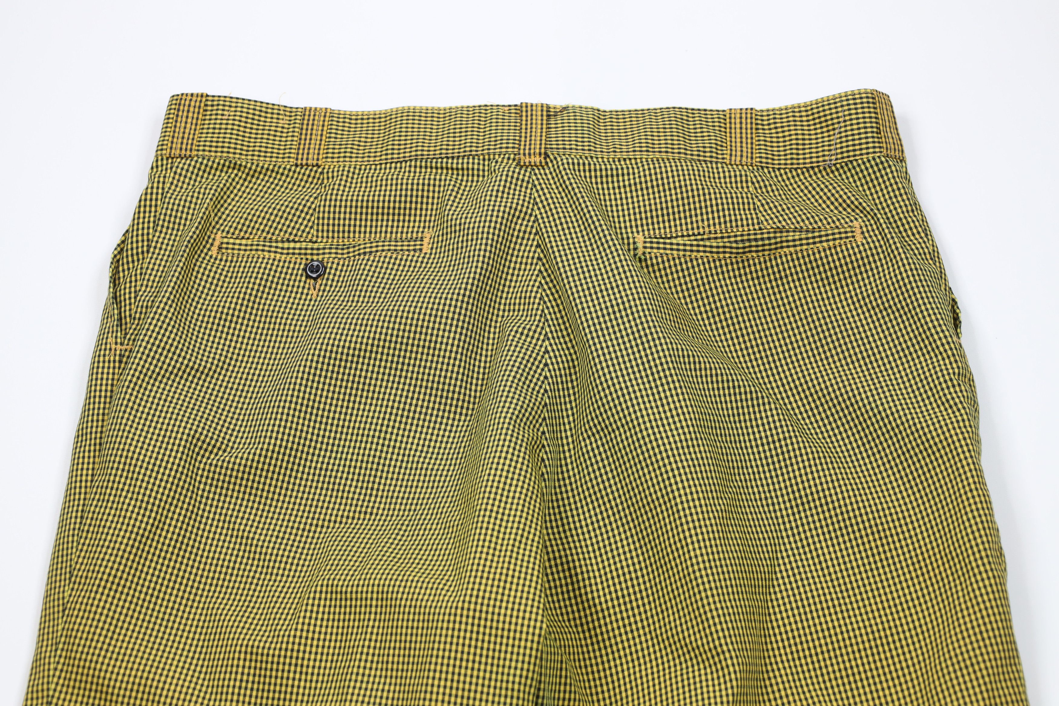 Vintage Vintage 70s Streetwear Plaid Wide Leg Workwear Pants USA Size US 42 / EU 58 - 11 Thumbnail