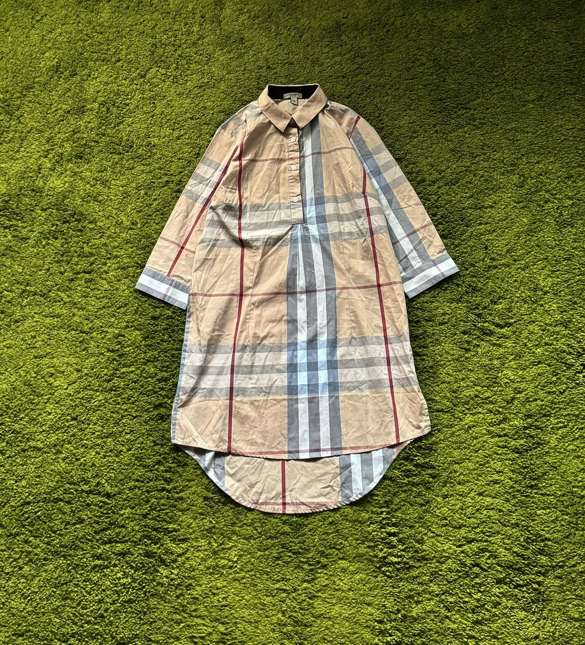 Burberry × Designer Burberry Brit nova check dress Size S / US 4 / IT 40 - 1 Thumbnail