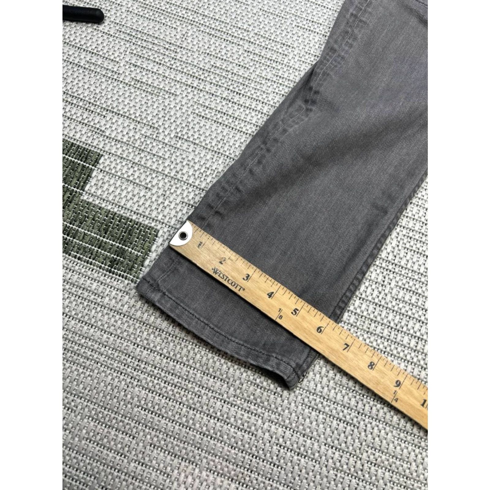 Allsaints Allsaints Jeans Mens 32 Reynolds Biker Gray Denim Cigarette Leg Slim Skinny 32 in Gray Mens Jeans Size US 32 / EU 48 - 7 Thumbnail