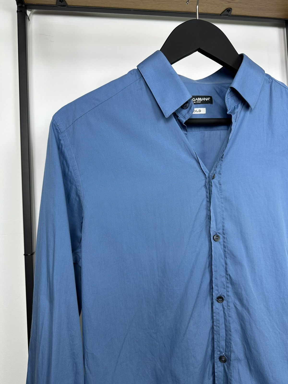 Dolce & Gabbana Dolce & Gabbana Shirt Gold Classic Size 15/39 Blue Men’s M Size US M / EU 48-50 / 2 - 3 Thumbnail