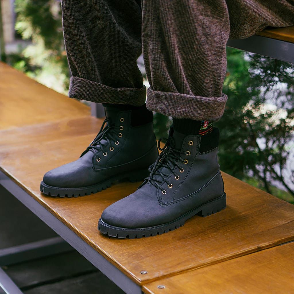 Rider Boot Co. Ascot Combat Biker Boots Size US 10 / EU 43 - 8 Thumbnail