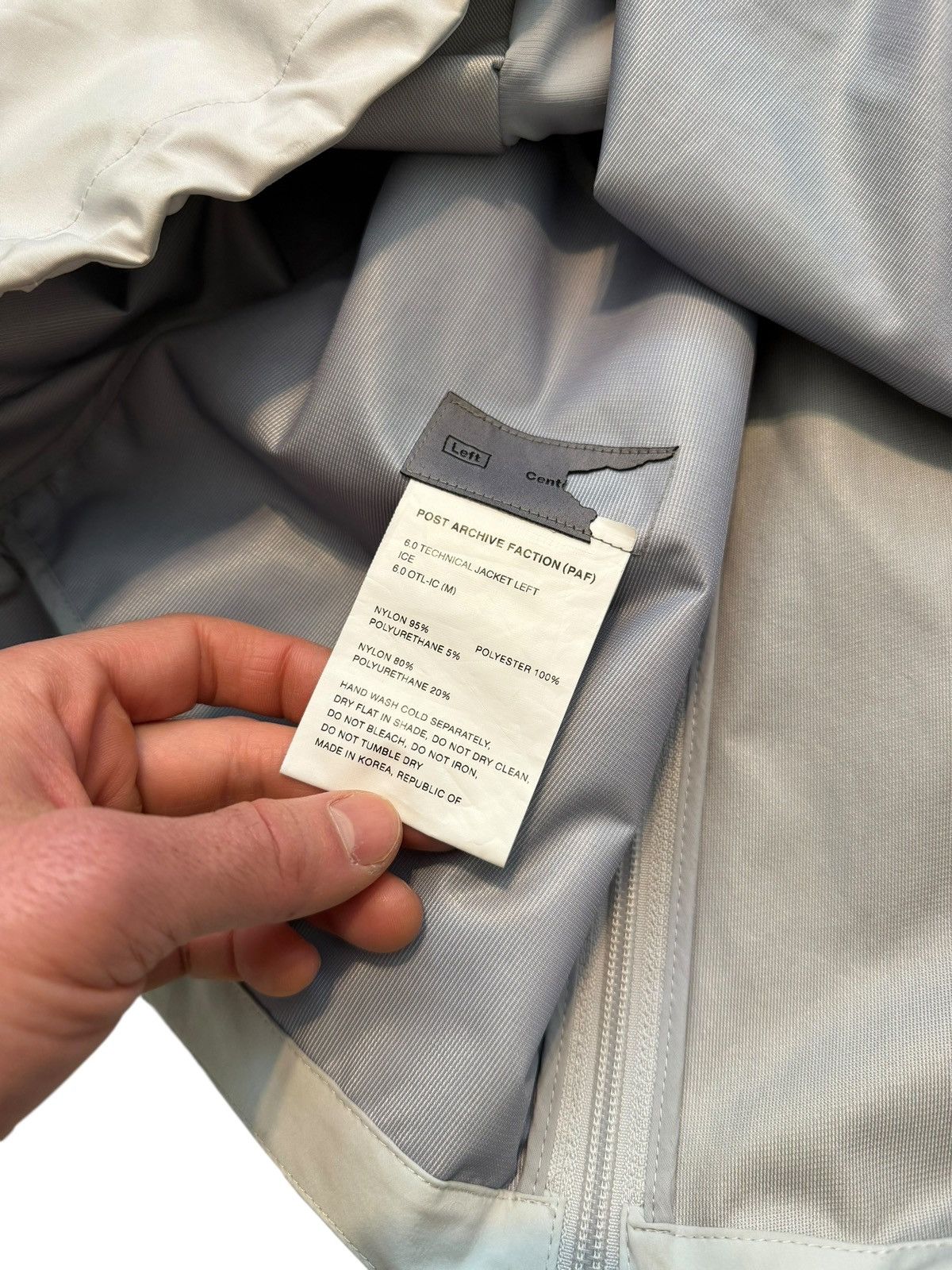 POST ARCHIVE FACTION (PAF) 6.0 Left Patchwork Deconstructed Windbreaker Jacket Shell Size US M / EU 48-50 / 2 - 11 Thumbnail