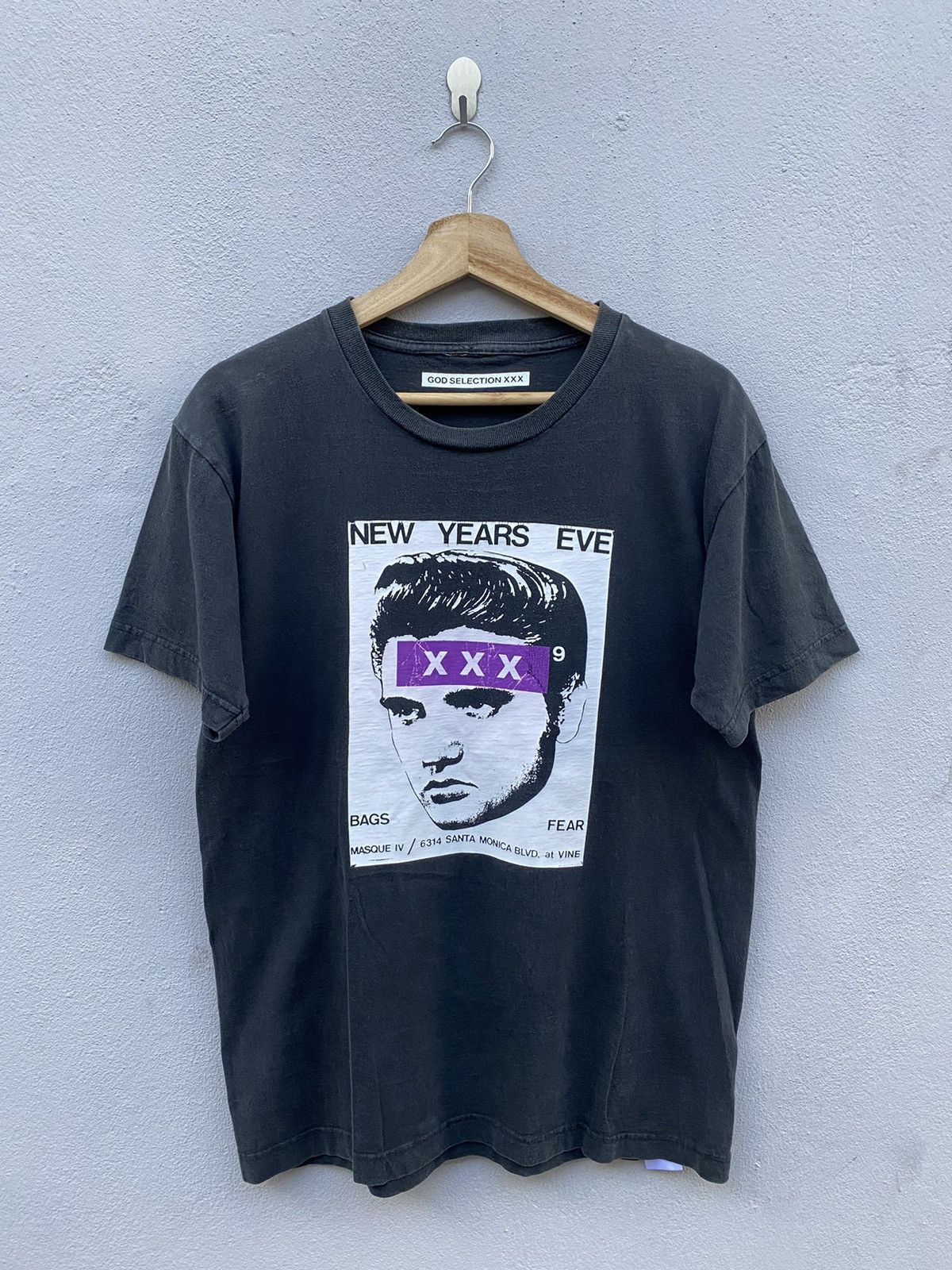 Japanese Brand × Le Grande Bleu (L.G.B.) Vintage GOD SELECTION XXX “Elvis Presley” Rare Tee Size US M / EU 48-50 / 2 - 1 Thumbnail