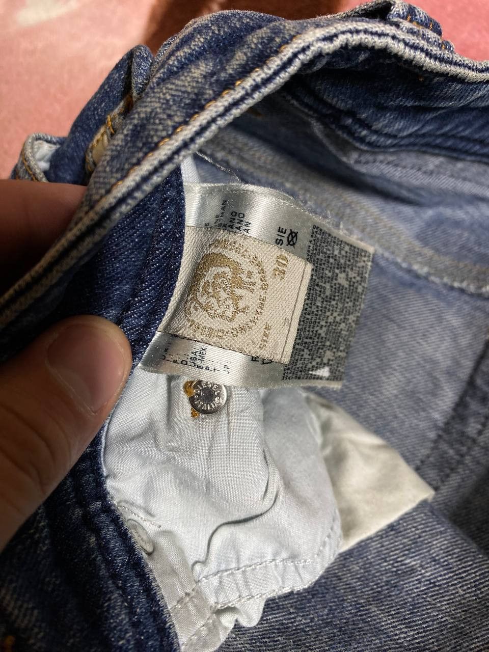 Diesel × Japanese Brand Diesel Safado Dirty Baggy Faded Jean Japan Avant Garde Style Size US 30 / EU 46 - 3 Thumbnail