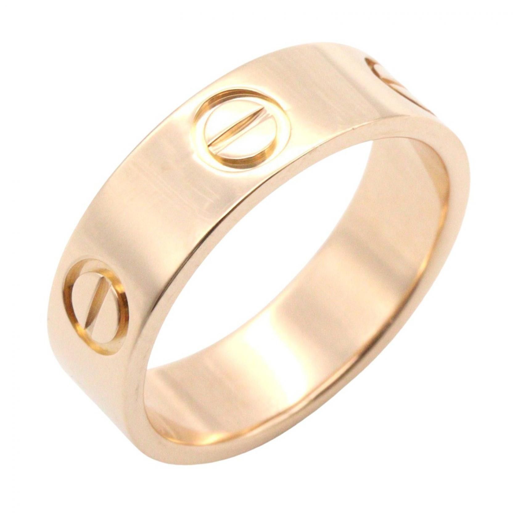 Cartier Cartier Cartier Love Au750 Ring Size 10 Precious Metal Ring DUTY FREE for USA Size ONE SIZE - 1 Thumbnail