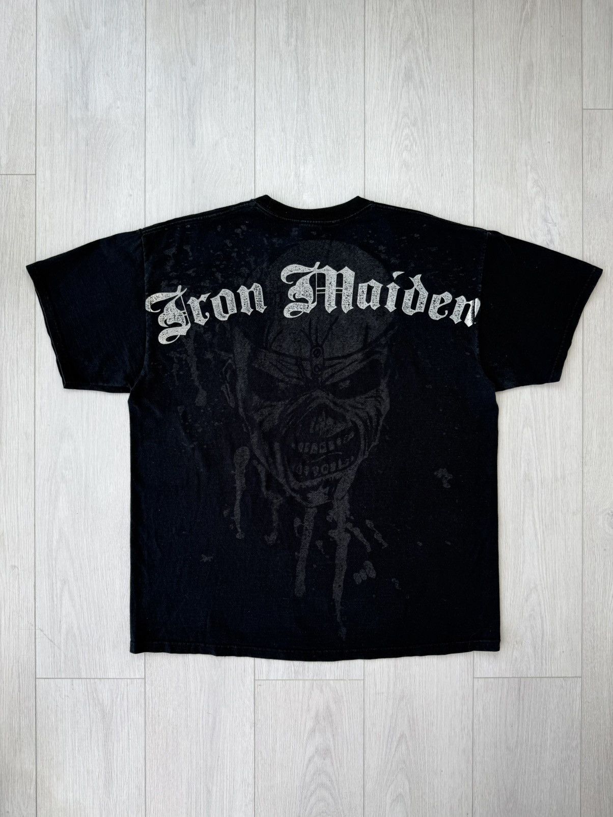Iron Maiden Vintage 2007 Iron Maiden The Trooper T-Shirt AOP Band Rock Size US XL / EU 56 / 4 - 2 Thumbnail