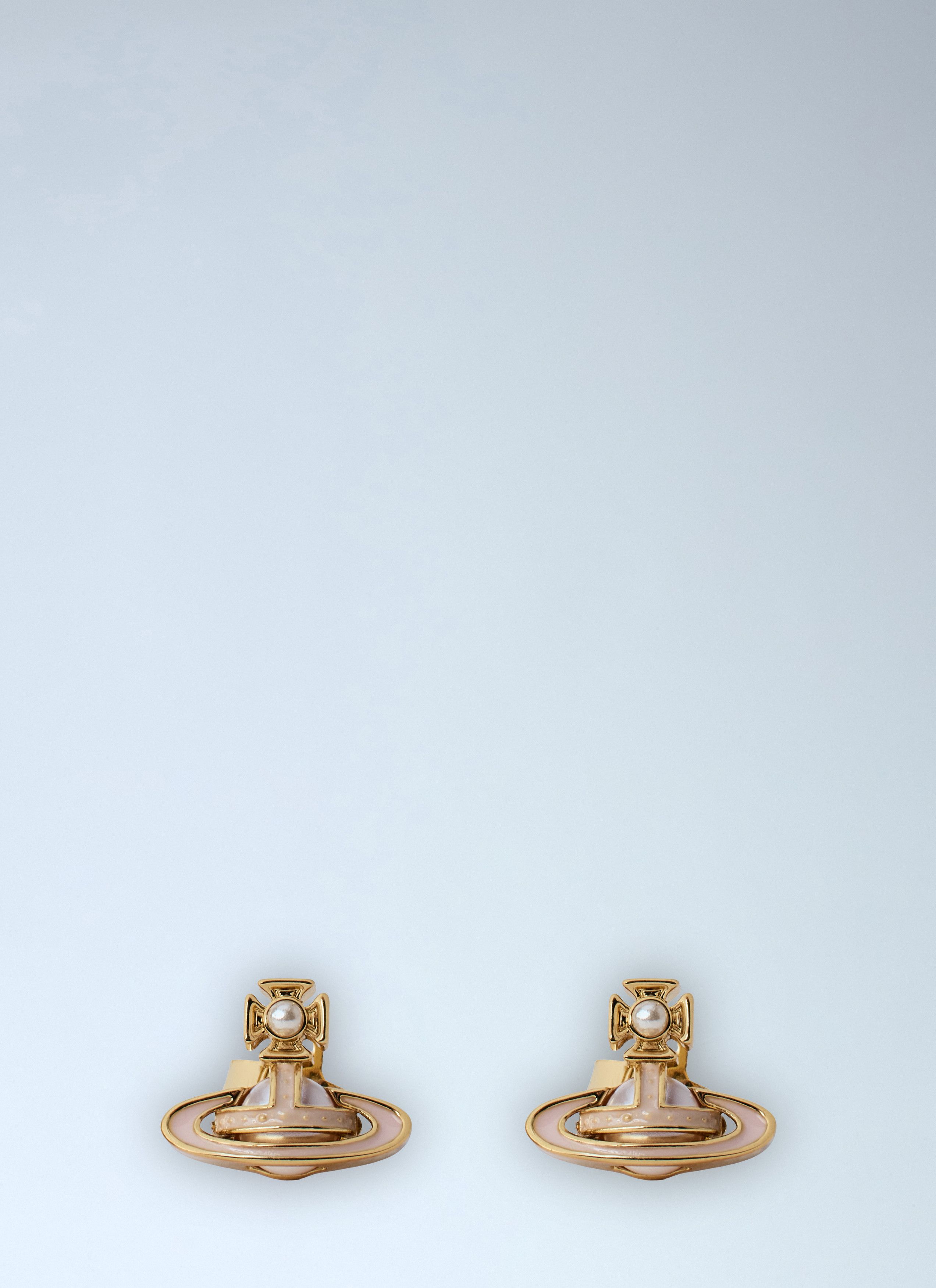 Vivienne Westwood Simonetta Bas Relief Stud Earrings Size ONE SIZE - 1 Thumbnail