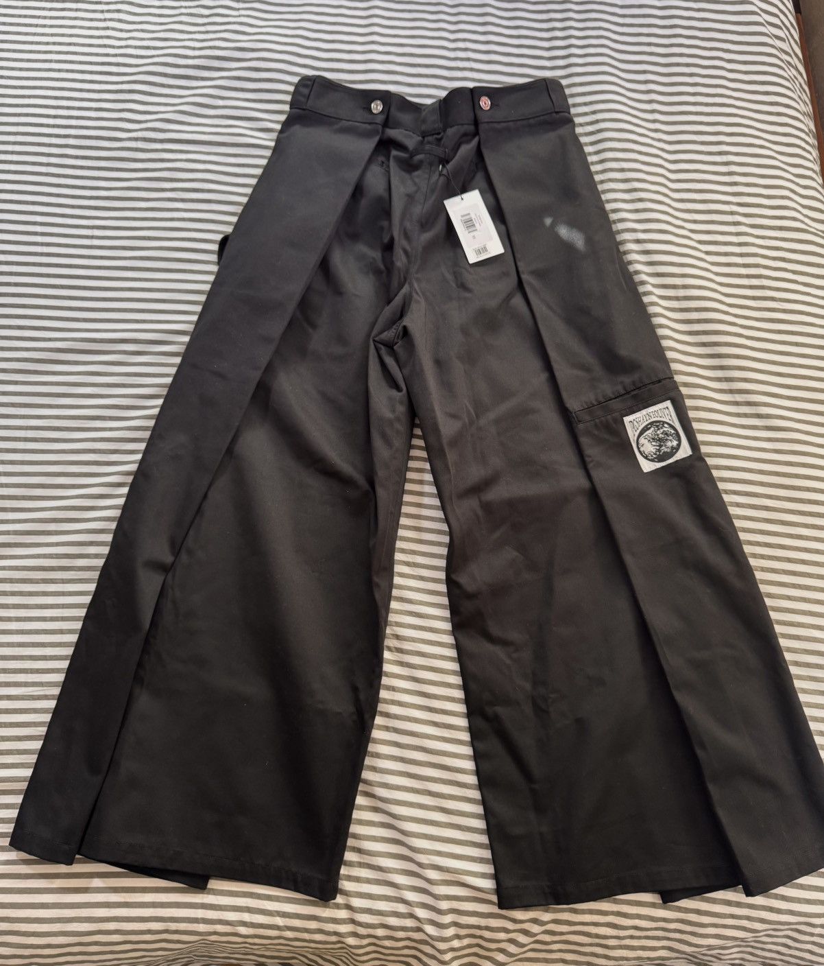 Jean Paul Gaultier JPG x Shayne Oliver 'The Wrap' Trousers Black Size US 31 - 4 Thumbnail