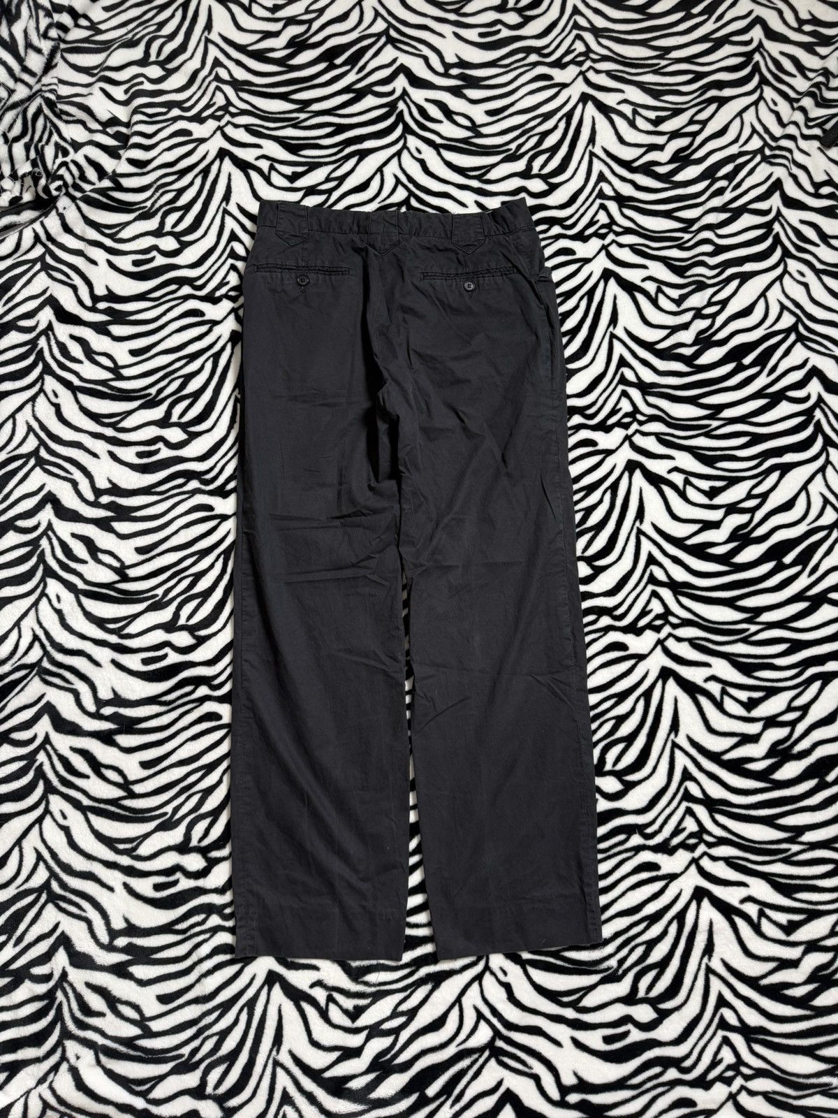 Gucci Gucci Black Dress Pants Hemmed Adjustable Inseam Size M/31 Size US 32 / EU 48 - 8 Thumbnail