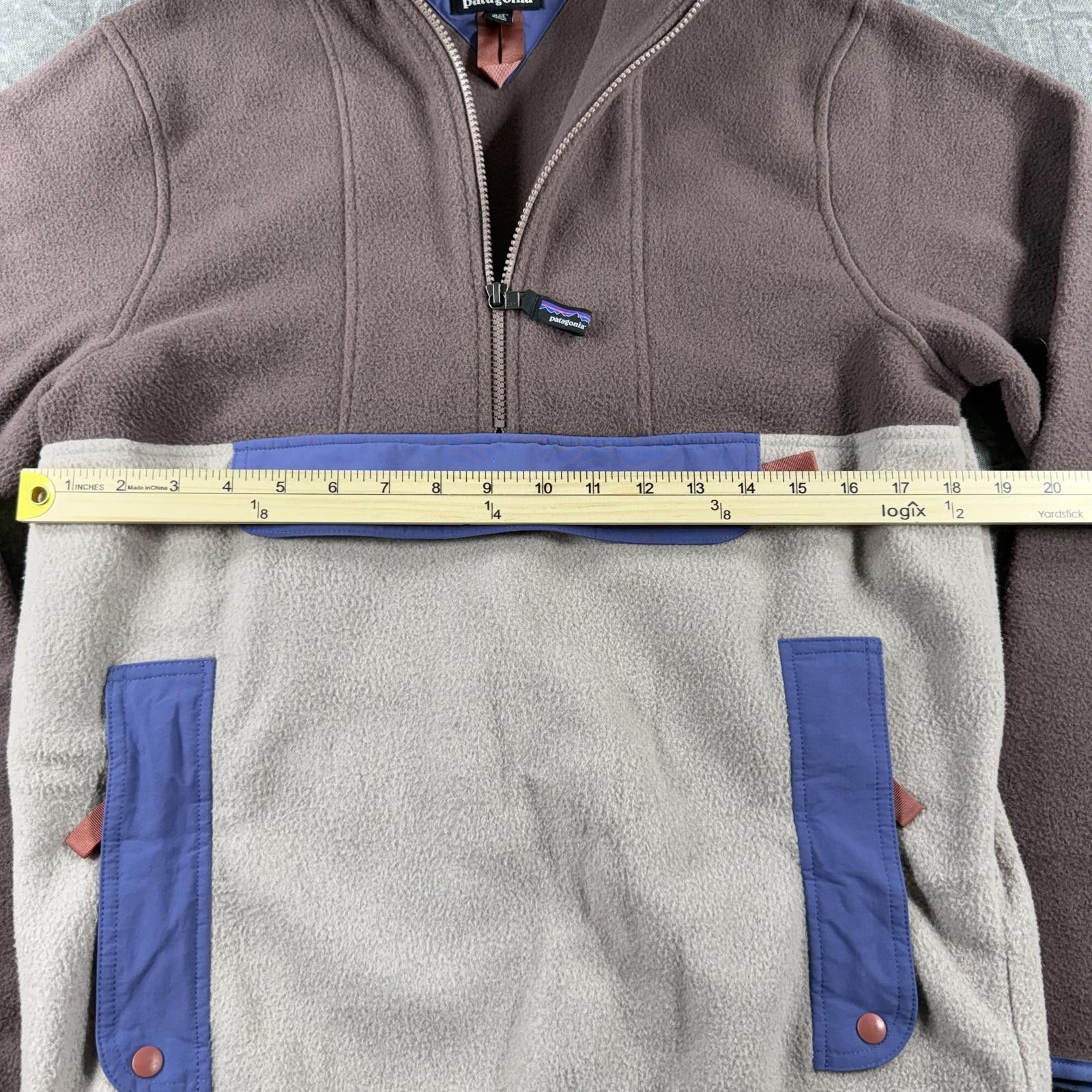 Patagonia Sweater Unisex S/M Synchilla Anorak Fleece