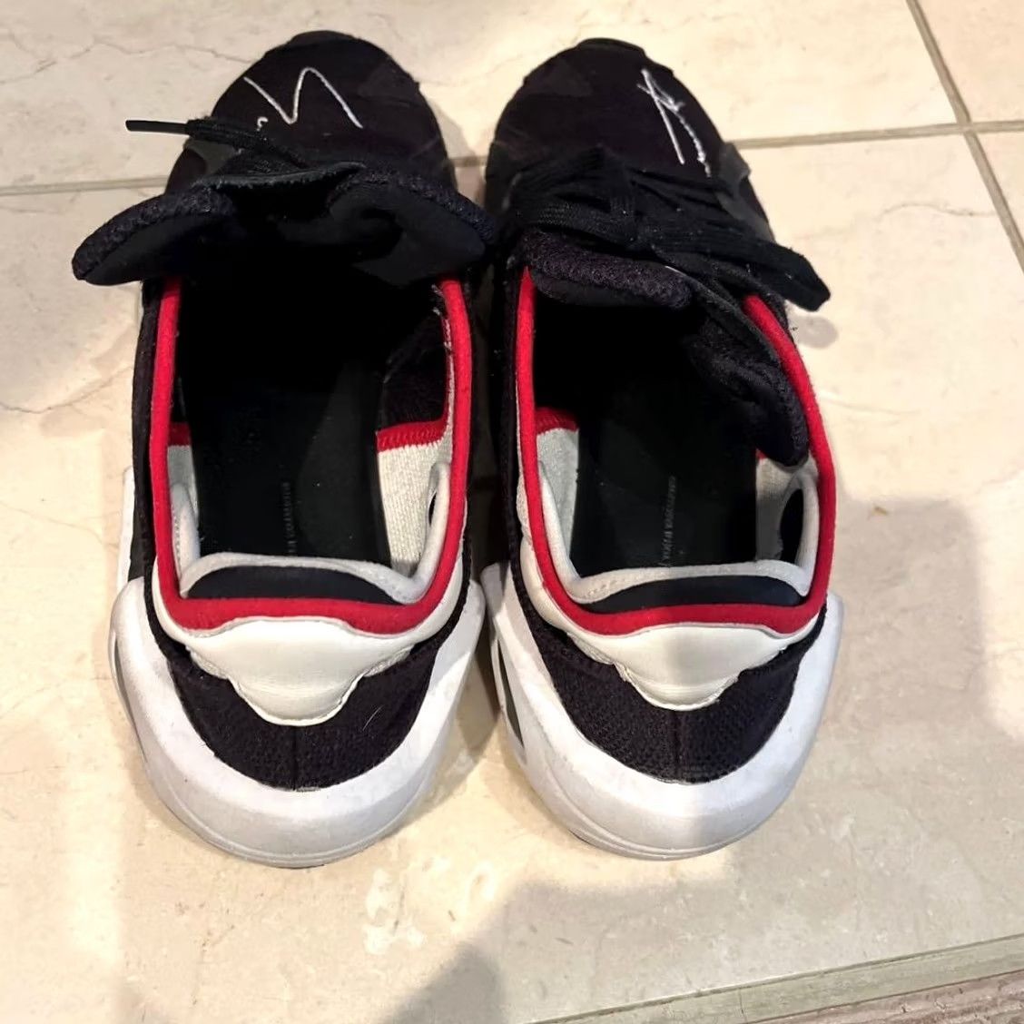 Y-3 Y-3 Sneaker Men 7.5US Black Collaboration Yohji Yamamoto JPN Ori S-97 Ef2627 Size US 8 / EU 41 - 4 Thumbnail