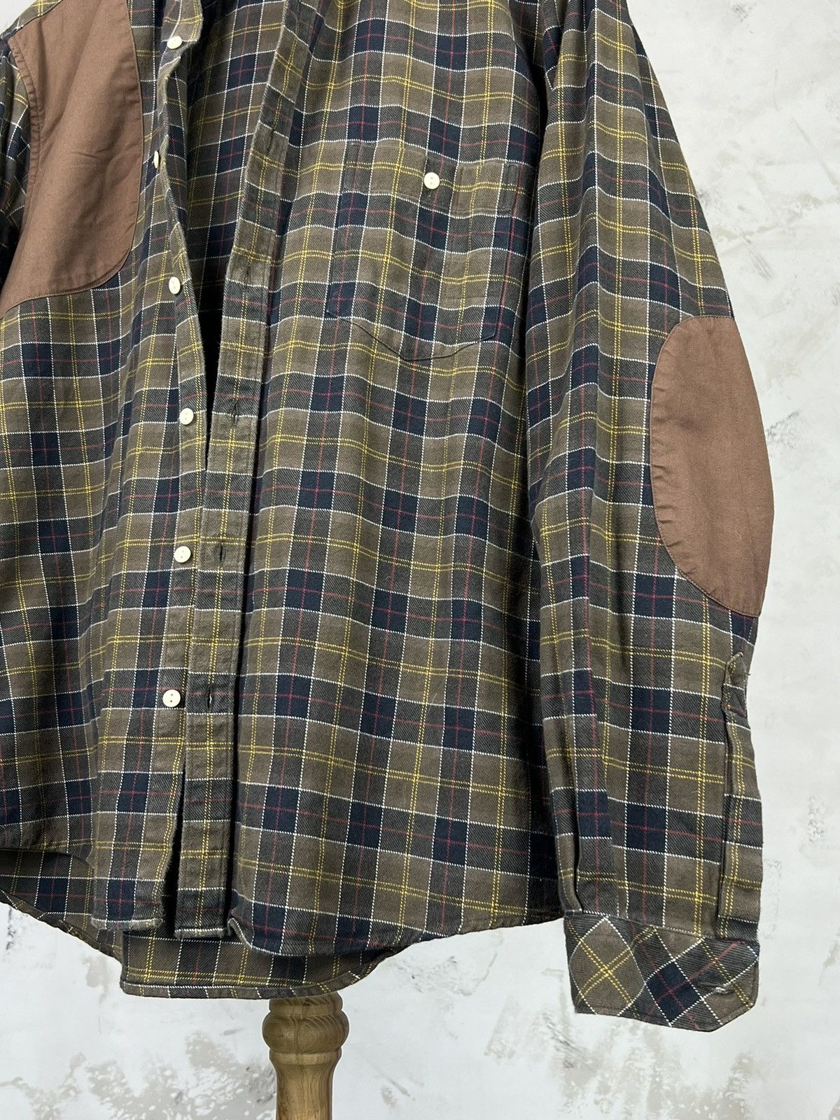 Barbour Vintage Barbour Button Shirt Size M - L Size US M / EU 48-50 / 2 - 3 Thumbnail