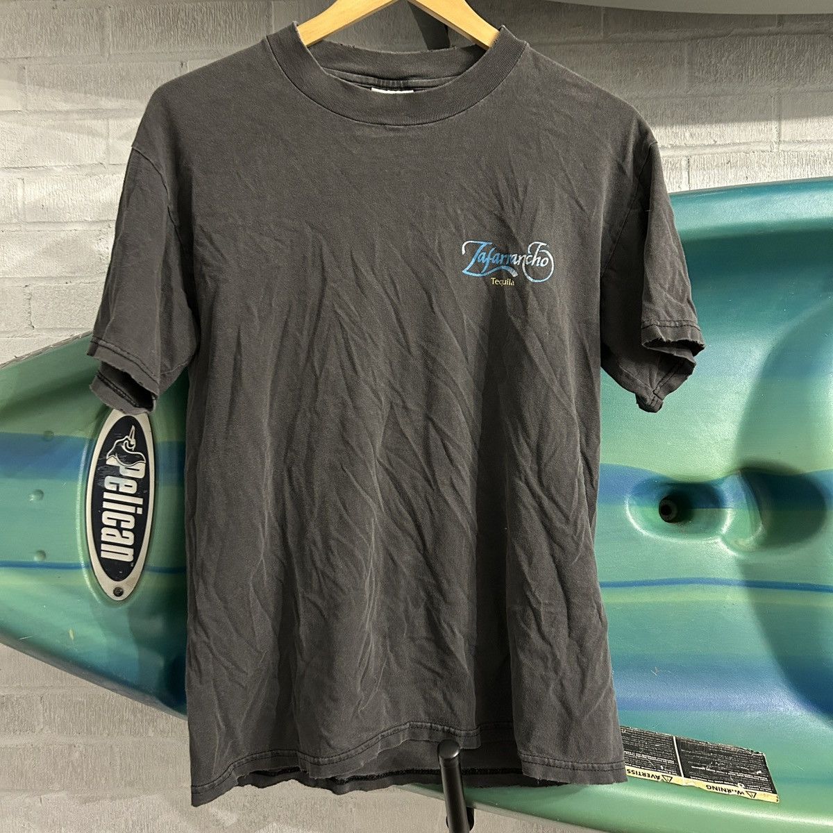Hanes Vintage Zafarrancho Tequila shirt Size US M / EU 48-50 / 2 - 3 Thumbnail