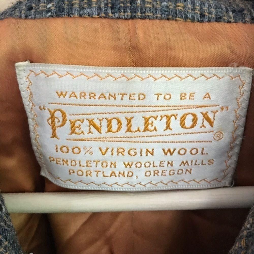 Vintage Vintage Pendleton virgin wool tweed coat approximate size M Size M / US 6-8 / IT 42-44 - 5 Thumbnail