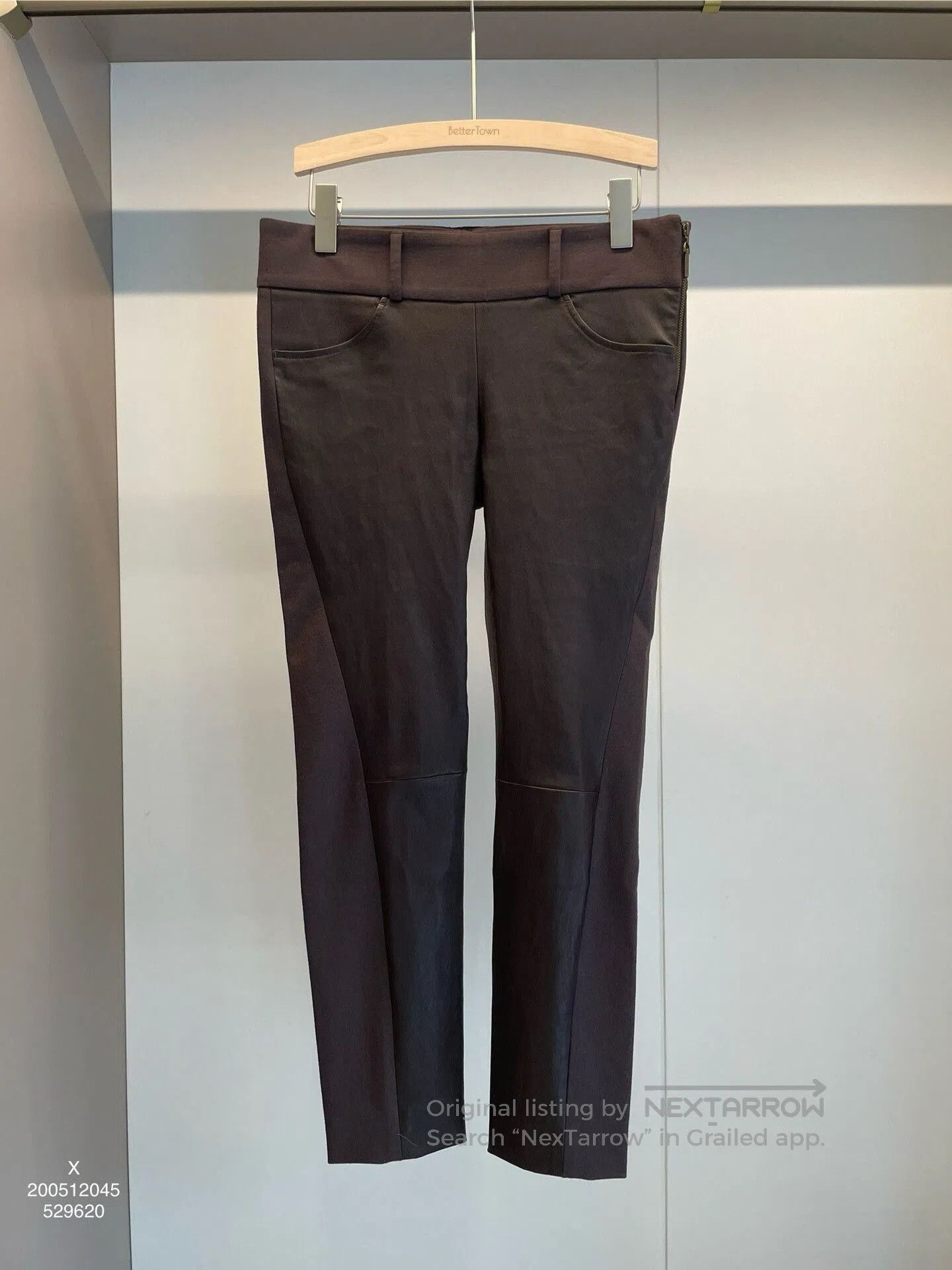 Brunello Cucinelli brunello cucinelli dark brown wool pants. Size US 36 / EU 52 - 1 Thumbnail