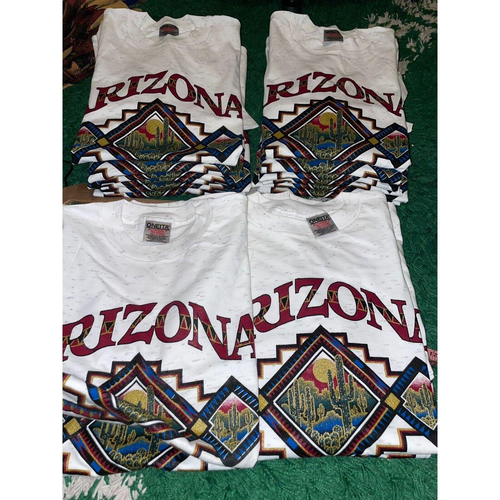Vintage Vintage Tucson Arizona Shirt Western Speckled White L Tee Size US L / EU 52-54 / 3 - 14 Thumbnail