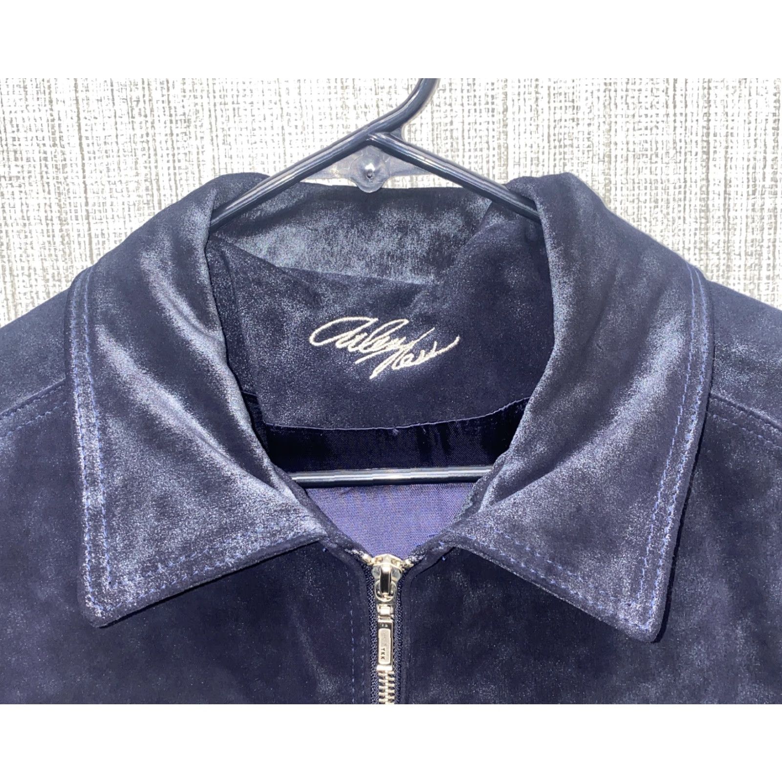 Vintage Arlen Ness Womens Black Acetate Full Zip Jacket Size 10 Size L / US 10 / IT 46 - 3 Thumbnail