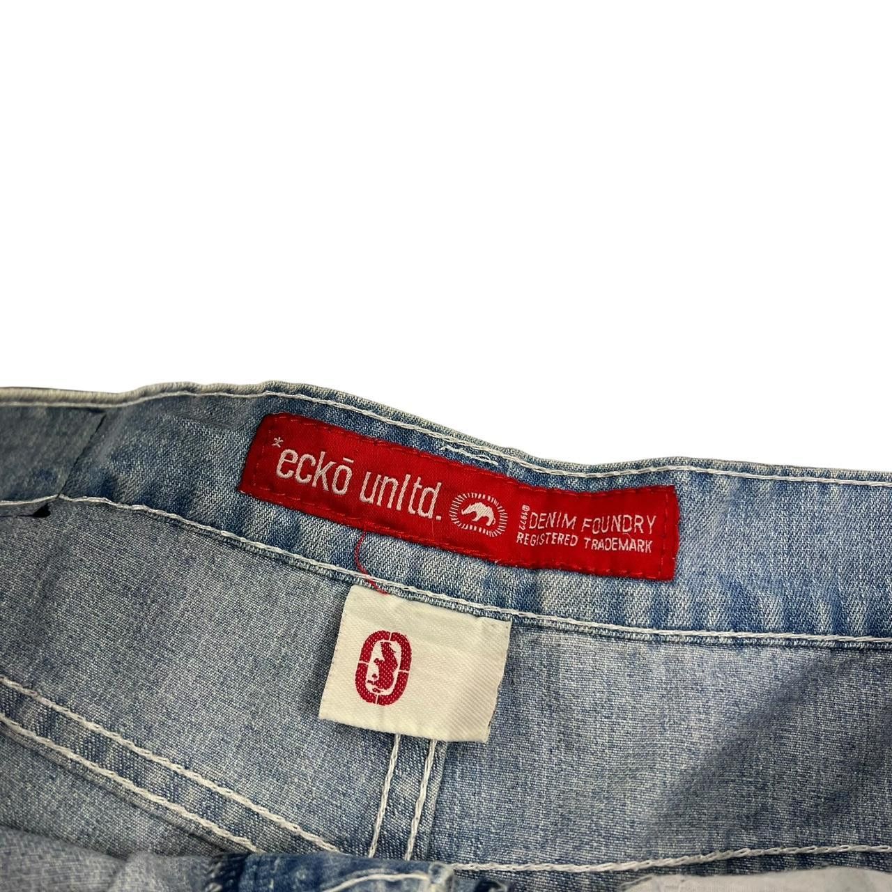 Ecko Unltd. Vintage Ecko Unltd Denim Shorts / Jorts - Waist: 35” Size US 35 - 6 Thumbnail