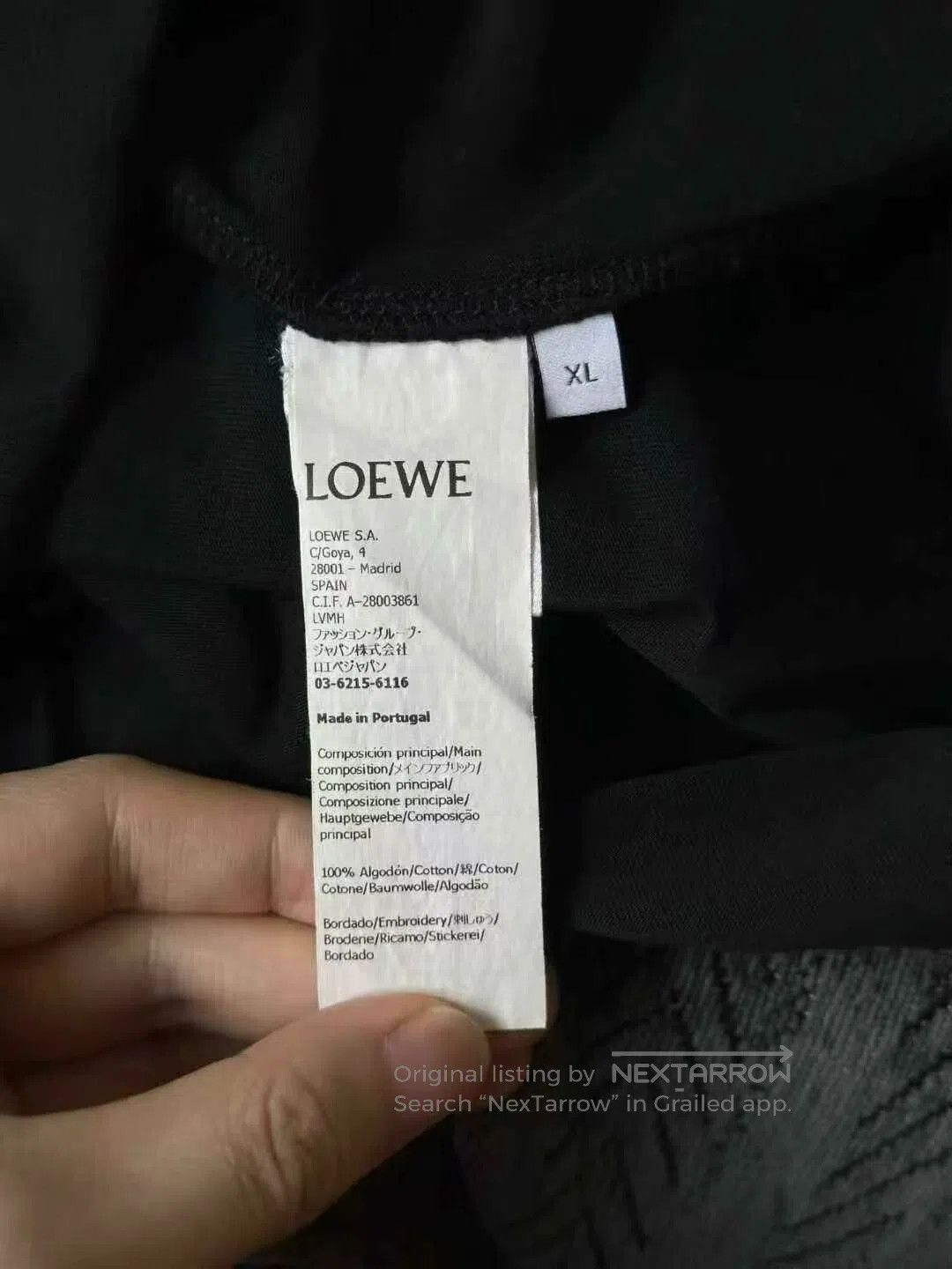 Loewe Loewe Heart Embroidery Logo T. Size US XL / EU 56 / 4 - 4 Thumbnail
