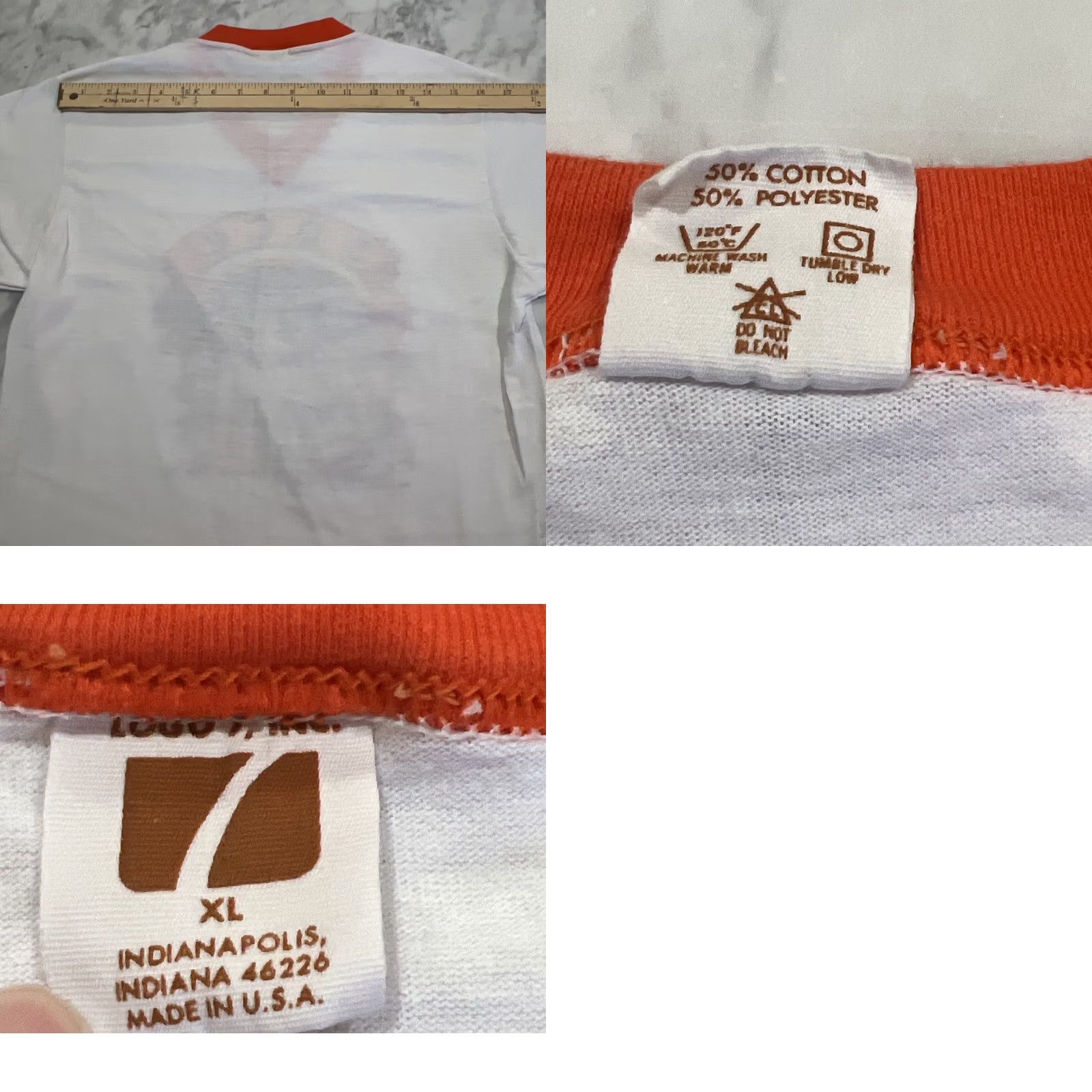Logo 7 VINTAGE Logo 7 Shirt Men's XL S.D.C.C. Sailboat Sunset Single Stitch Graphic Size US XL / EU 56 / 4 - 8 Thumbnail
