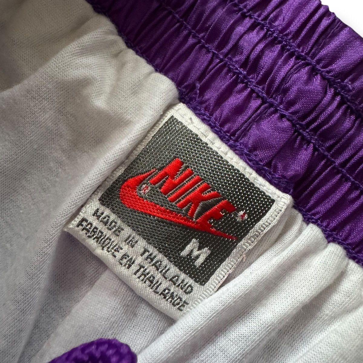 Nike Nike Track Purple Pants Nylon Streetwear Joggers Y2K Size US 32 / EU 48 - 8 Thumbnail