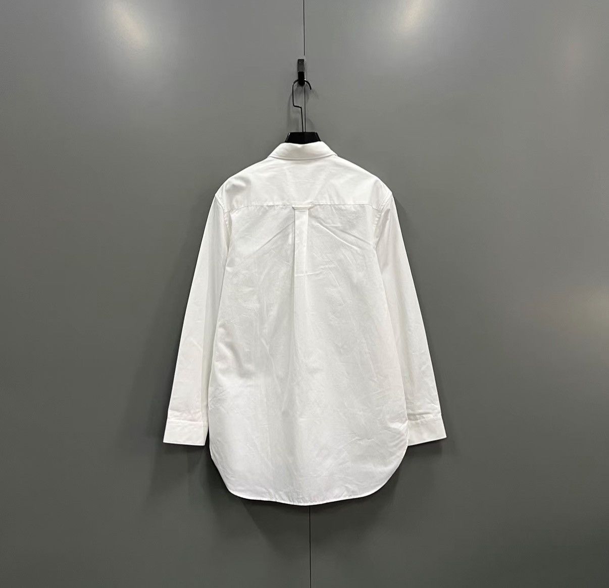 Burberry Burberry White Spliced Pocket Shirt J41 Size US M / EU 48-50 / 2 - 2 Thumbnail