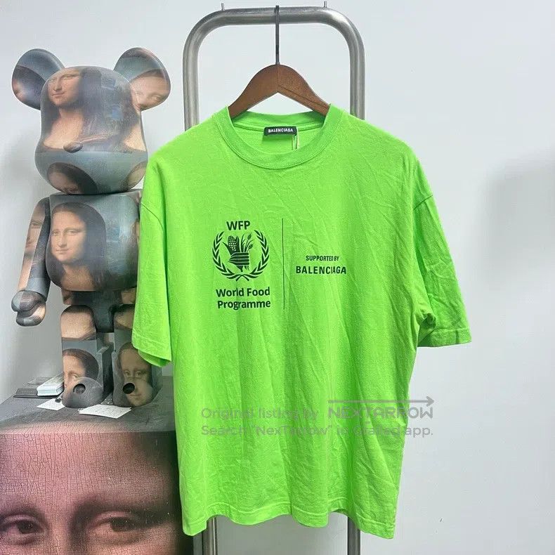 Balenciaga Balenciaga Wheat pattern short-sleeve Size US S / EU 44-46 / 1 - 1 Thumbnail