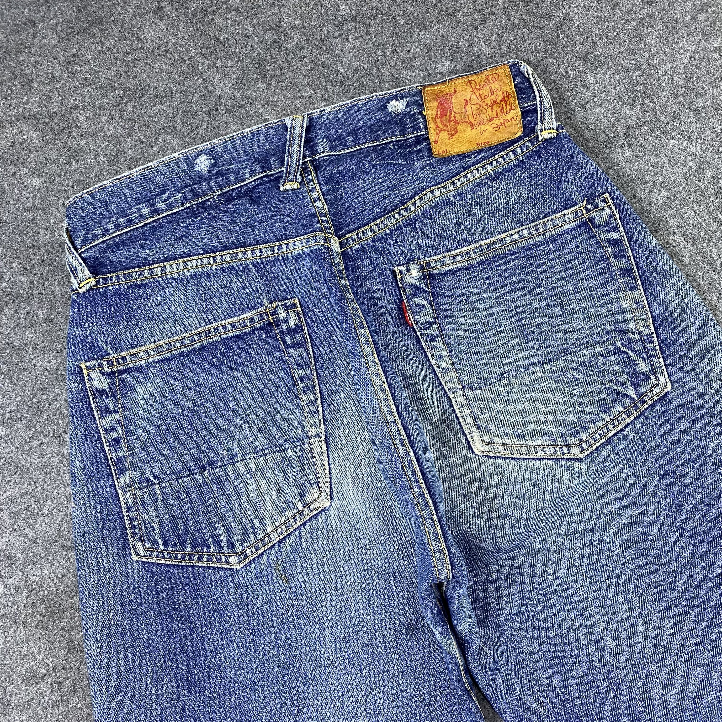 Evisu × Vintage Vintage Evis Selvedge Blue Wash Denim Jeans-J1154 Size US 31 - 6 Thumbnail