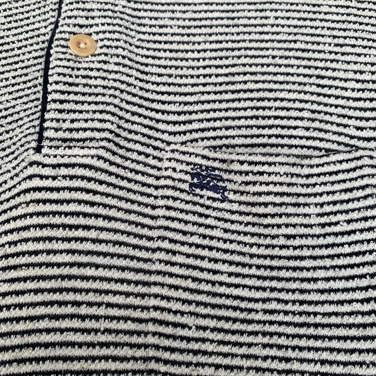 Burberry VINTAGE BURBERRYS KNIT STRIPED POLO SHIRT Size US L / EU 52-54 / 3 - 7 Thumbnail