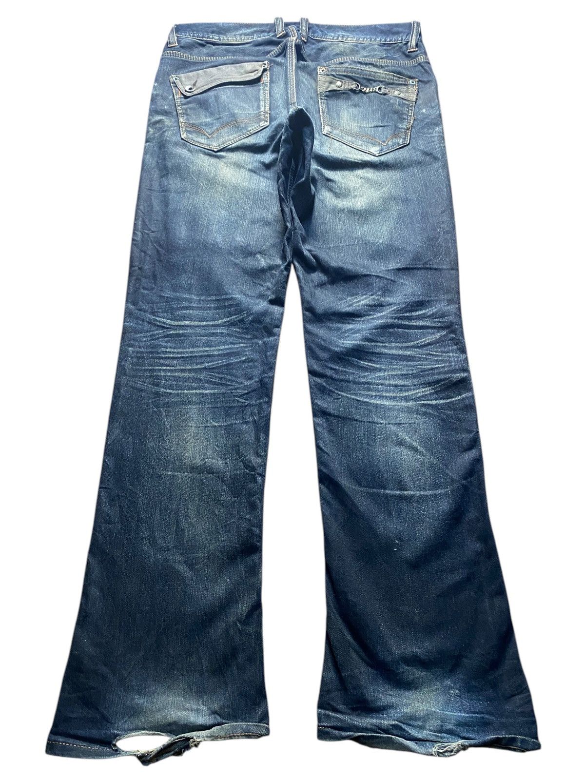 HIDEAWAYS Flare Jeans Hideaways Nicole Strecth Denim Poem Bootcut Size US 36 / EU 52 - 3 Thumbnail