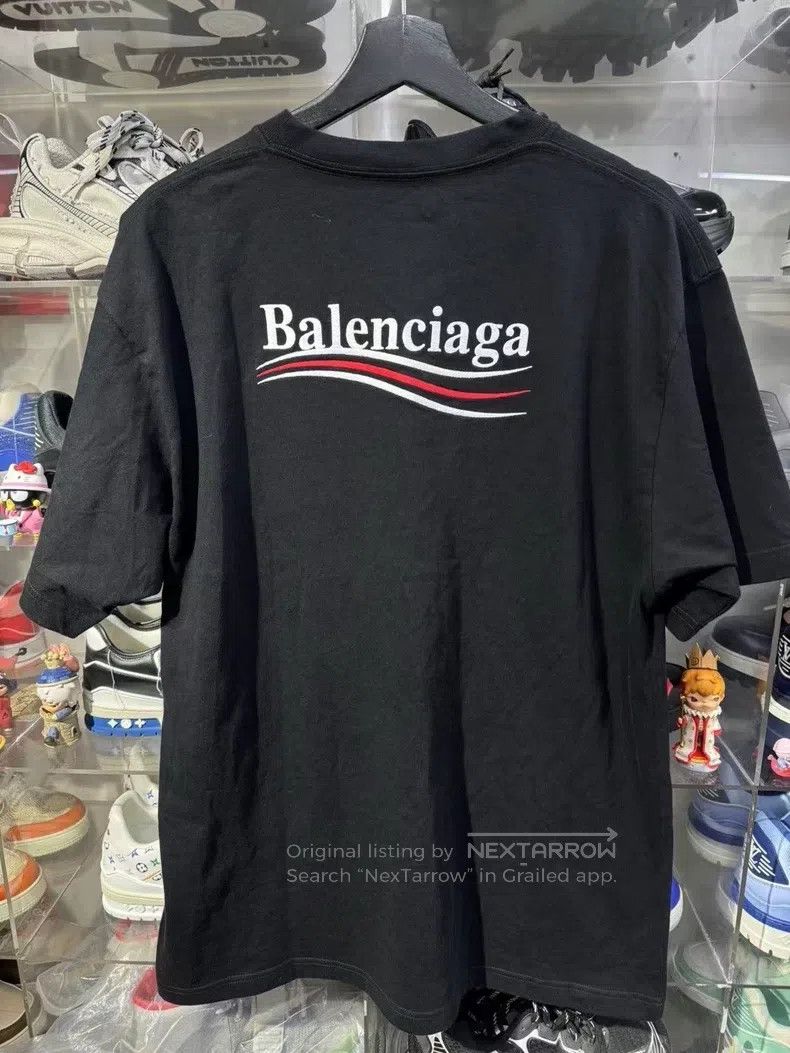 Balenciaga Balenciaga Black print cola short sleeve Size US S / EU 44-46 / 1 - 2 Thumbnail