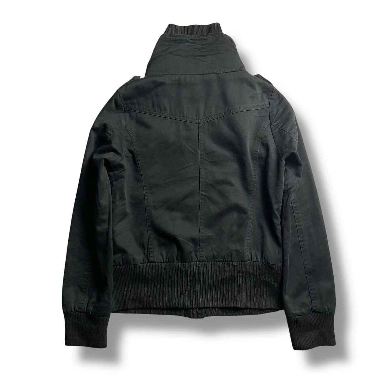 If Six Was Nine 🇯🇵 GRAZIE PUNK GOTHIC BUTTON UP FULL ZIP JACKET Size M / US 6-8 / IT 42-44 - 2 Thumbnail