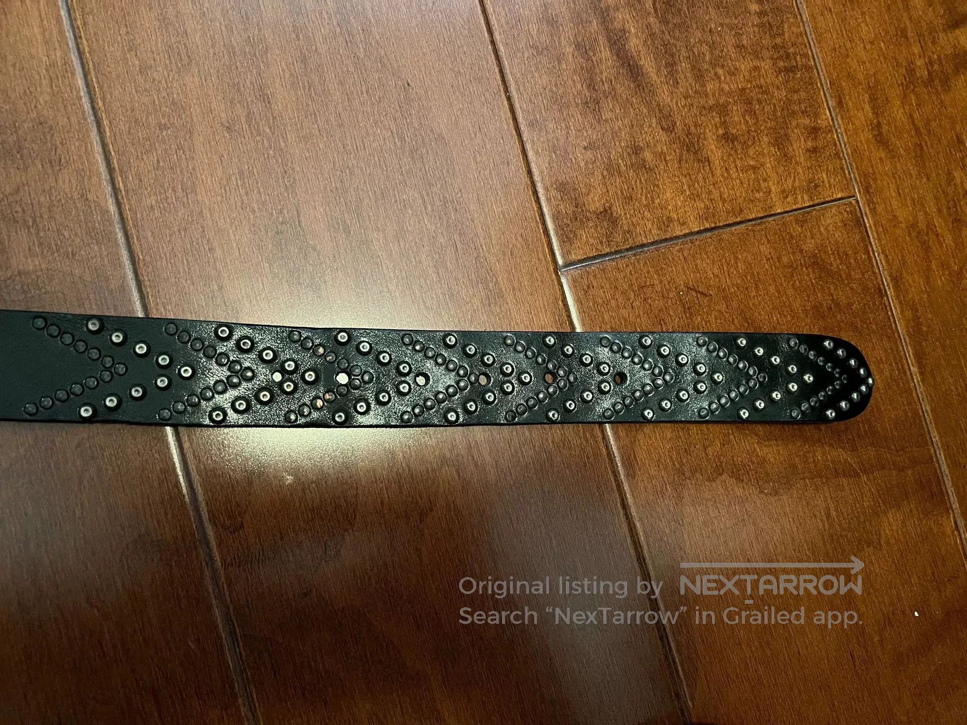 Diesel Diesel Rivet Leather Belt. Size ONE SIZE - 6 Thumbnail