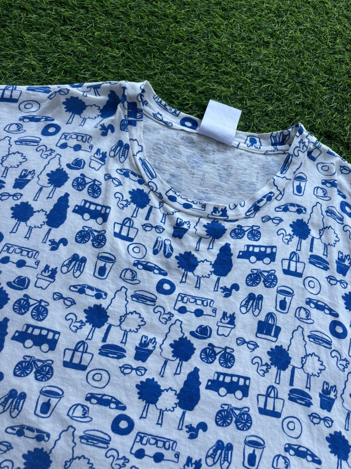 Japanese Brand Japanese Brand Girl Full Print Tshirt Size ONE SIZE - 5 Thumbnail