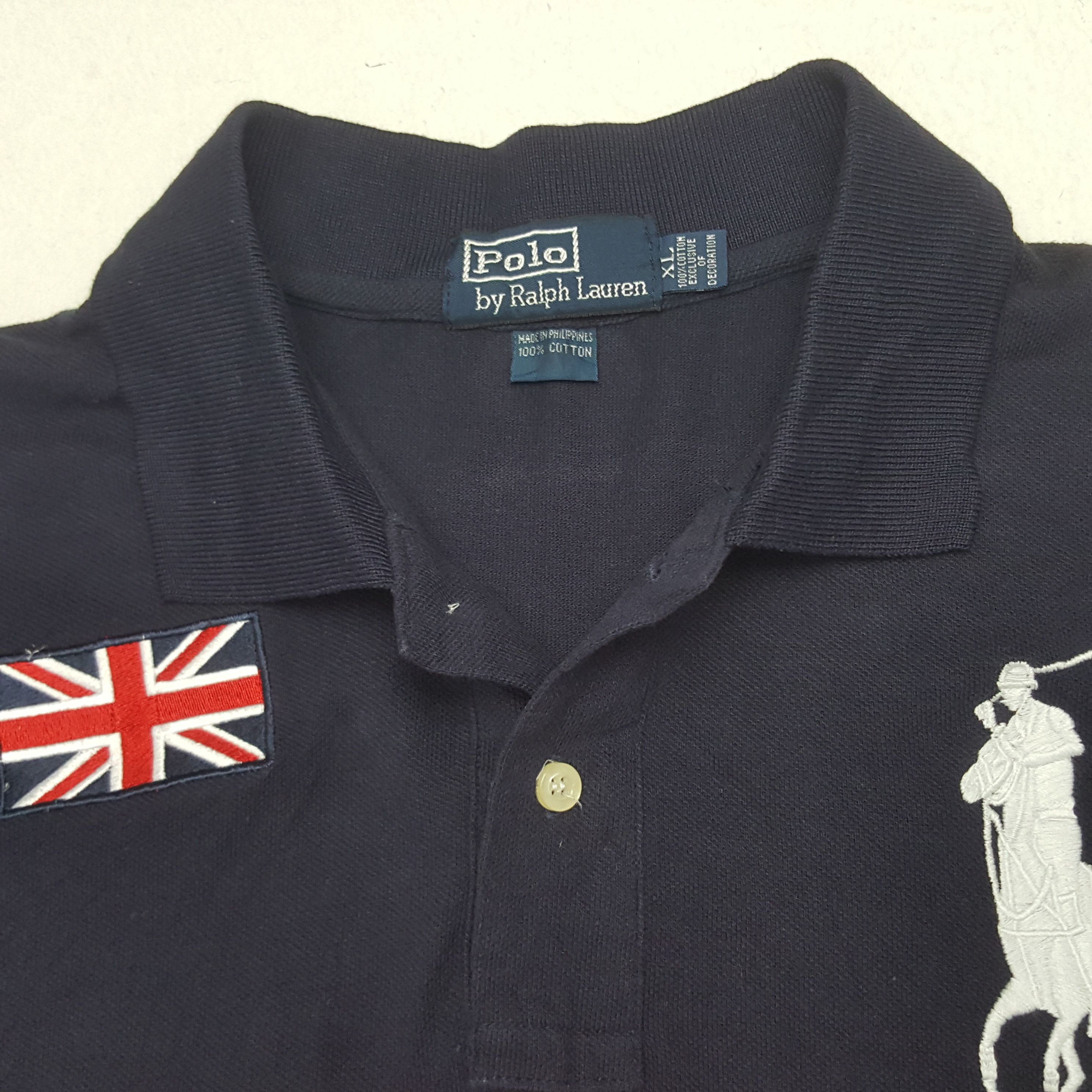 Polo Ralph Lauren × Vintage Vintage Polo Ralph Lauren Great Britain 3 Polos Size US L / EU 52-54 / 3 - 5 Thumbnail