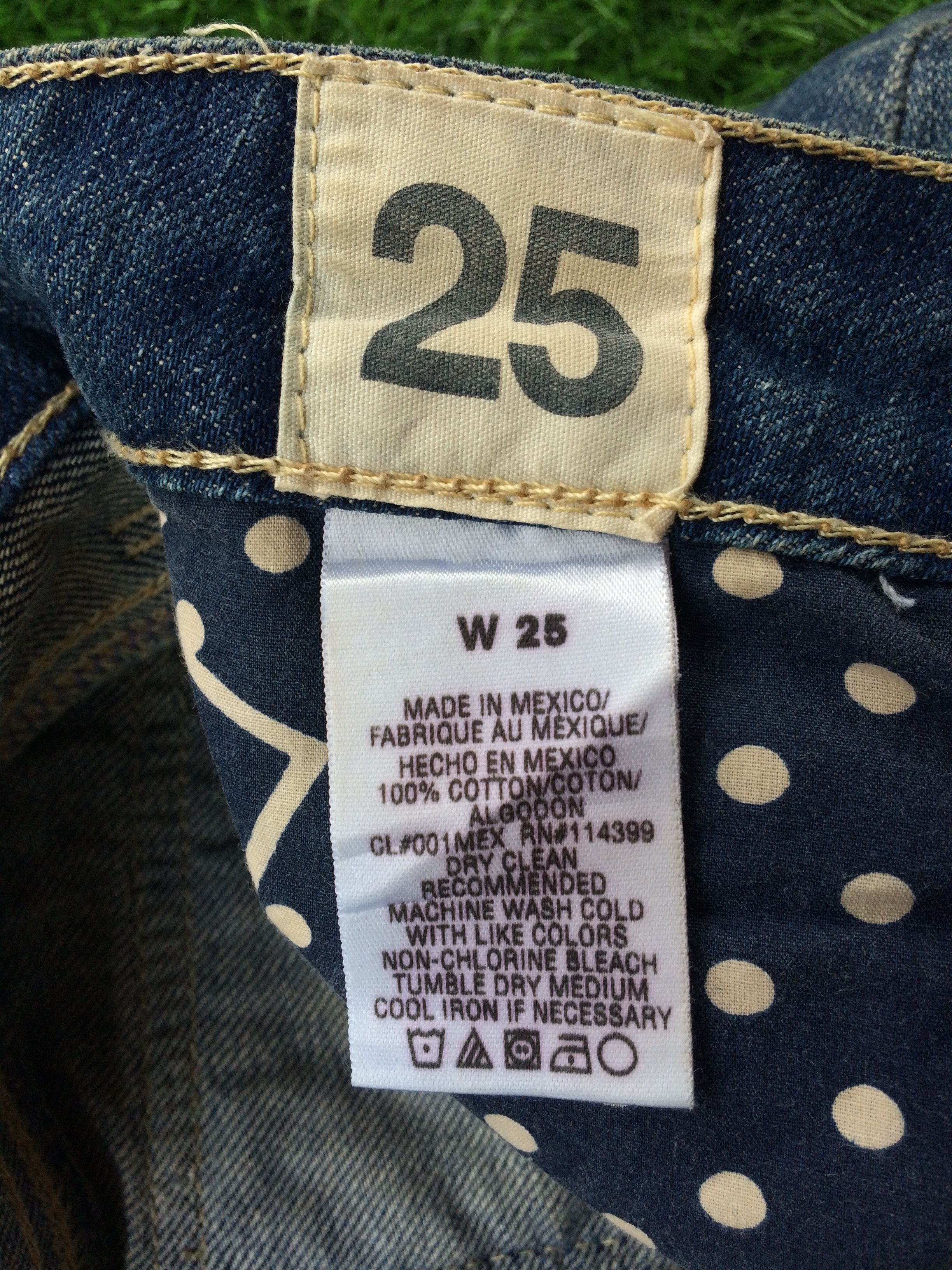 If Six Was Nine × Japanese Brand Japanese Distressed Flared Patch Jeans D-858 Size 25" / US 0 / IT 36 - 13 Thumbnail