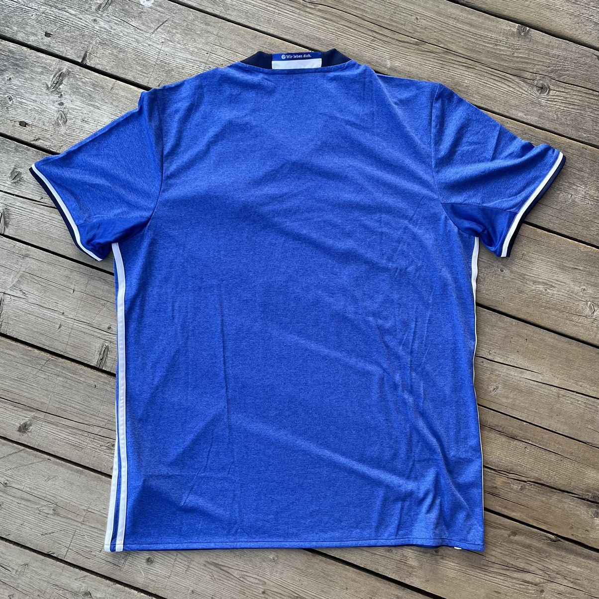 Adidas SCHALKE 04 HOME KIT 2017/2018 Size US XL / EU 56 / 4 - 3 Thumbnail
