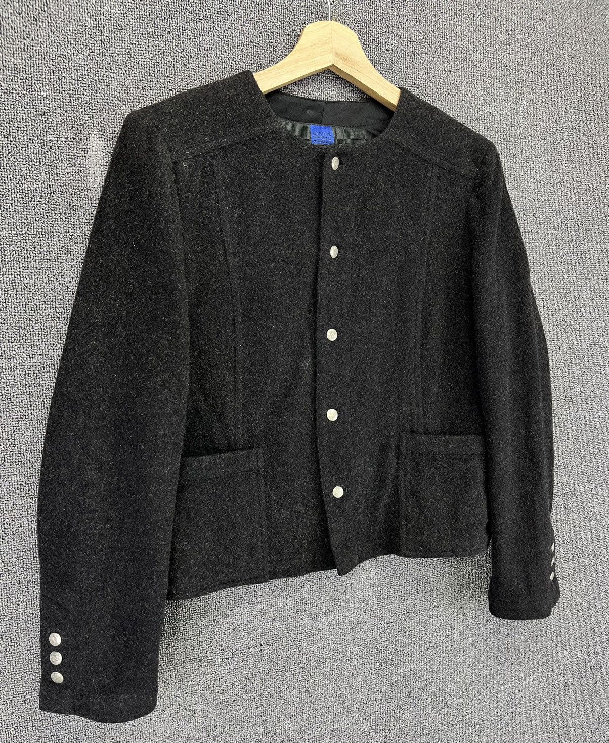 Marithe + Francois Girbaud Vintage Marithe Francois Girbaud Wool Cardigan Jacket Size M / US 6-8 / IT 42-44 - 2 Thumbnail